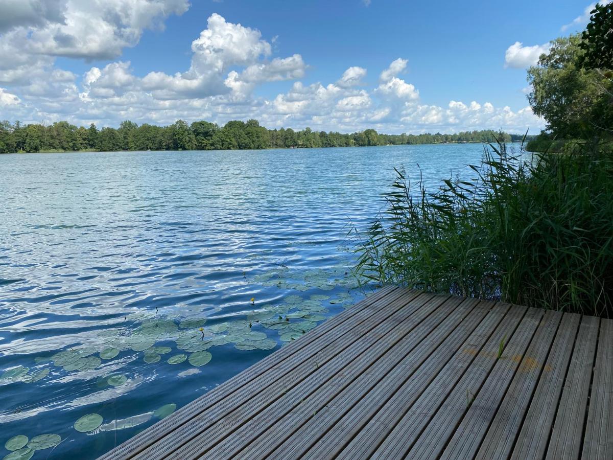 Miedzy Wodami - Domki Na Mazurach Mikołajki Buitenkant foto