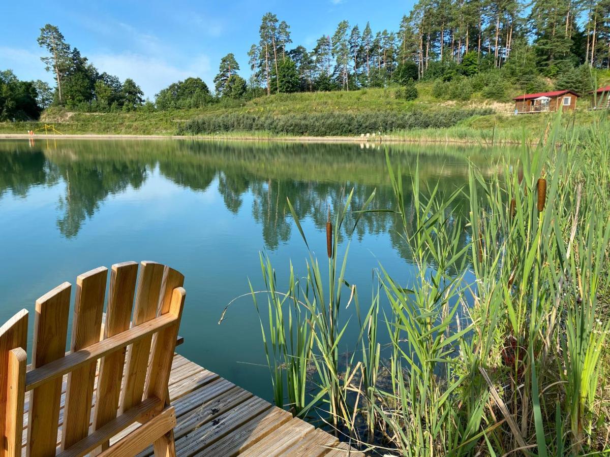 Miedzy Wodami - Domki Na Mazurach Mikołajki Buitenkant foto